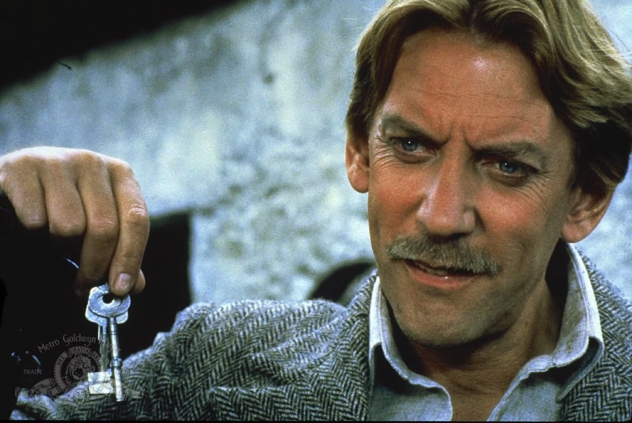 Faber holds up a key